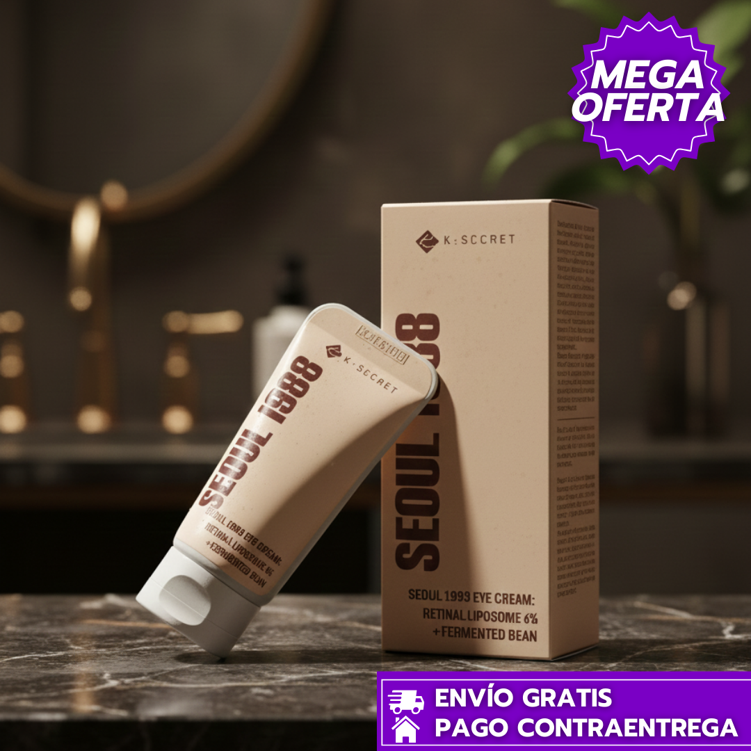 Seoul 1988™: Crema Antiedad Reafirmante con Retinal y Péptidos para una Piel Firme y Radiante.