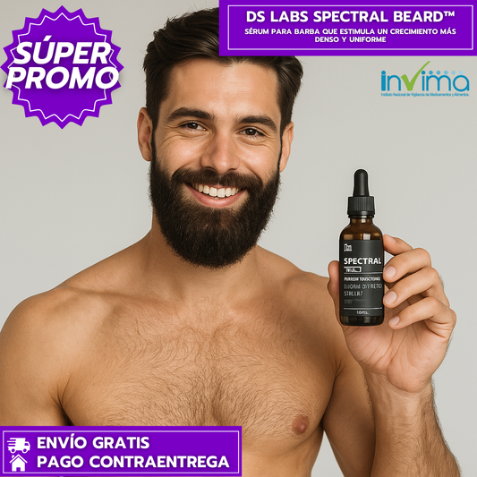 Ds Labs Spectral Beard™: Sérum para Barba que Estimula un Crecimiento Más Denso y Uniforme