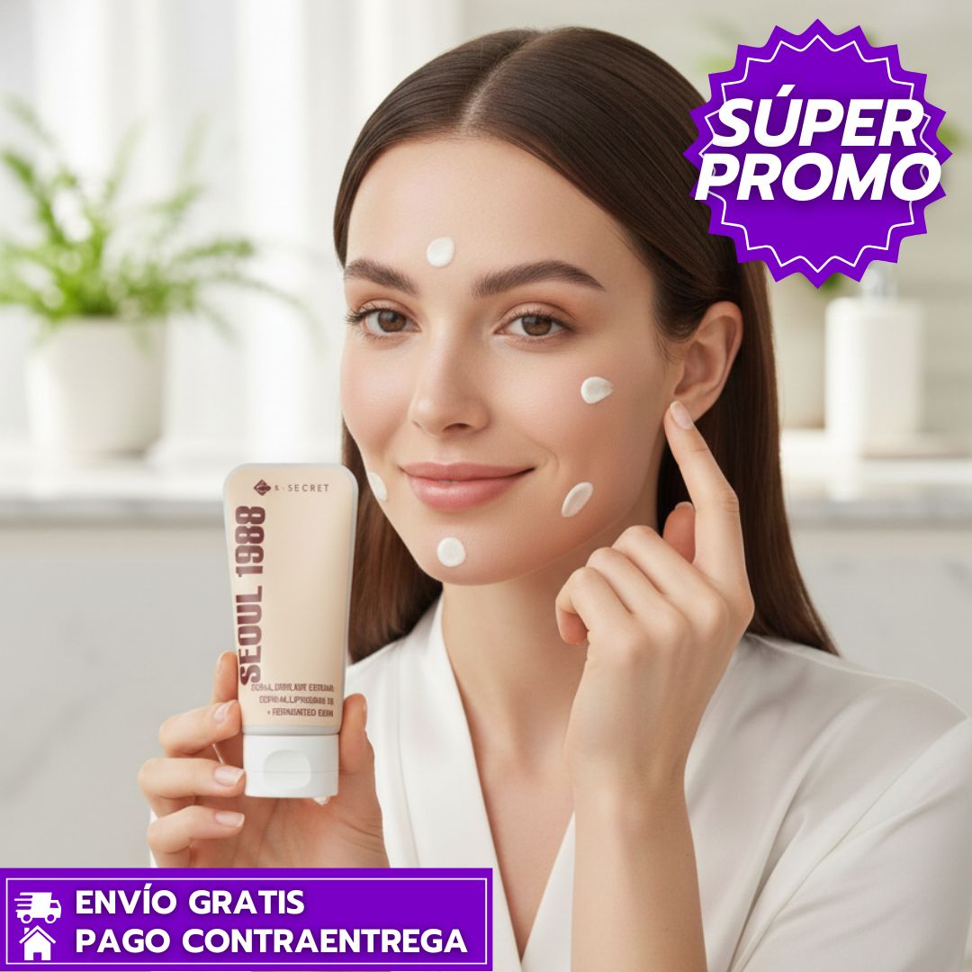 Seoul 1988™: Crema Antiedad Reafirmante con Retinal y Péptidos para una Piel Firme y Radiante.