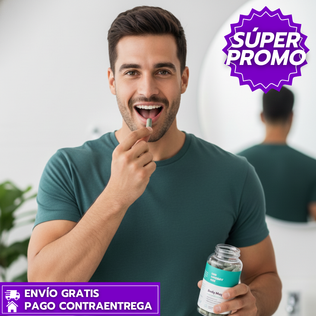 Body Magic™: Cápsulas de Clorofila que Purifican, Desintoxican y Refrescan tu Cuerpo desde el Interior.