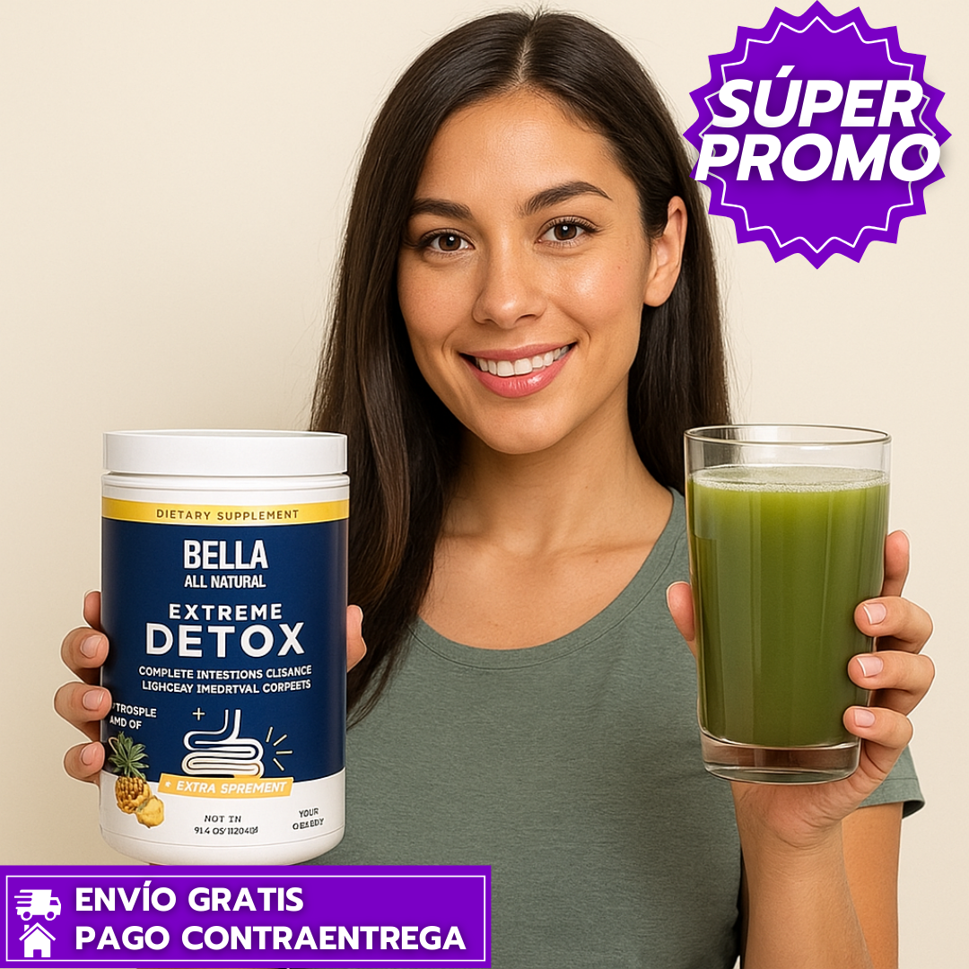 Bella Colon Detox™: Suplemento en Polvo que Limpia el Colon, Reduce Toxinas y Apoya la Pérdida de Peso.