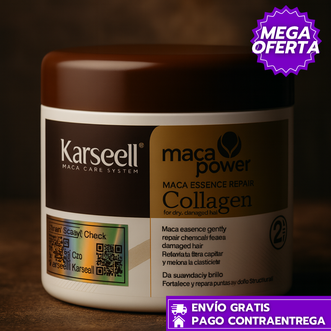 Karseell™: Tratamiento Capilar que Nutre, Fortalece y Aporta Brillo al Cabello Dañado.